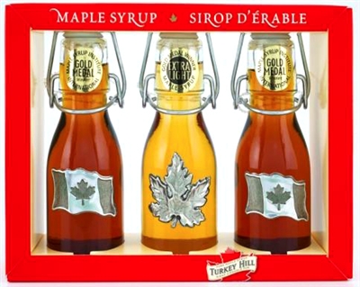 Canadian Maple Syrup Gift Set, 3 pack by Turkey Hill