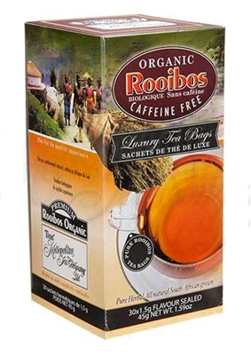 Organic Rooibos tea, 30 tea bags