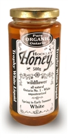 Ontario's Certified Organic Honey, Liquid White, 500 g