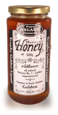 Ontario's Certified Organic Honey, Liquid Golden, 500 g