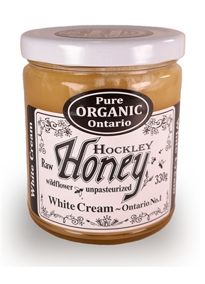 Raw Ontario Organic Honey Creamed