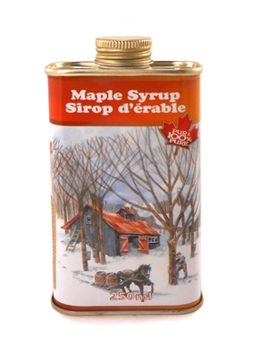 Maple syrup tin, 250ml