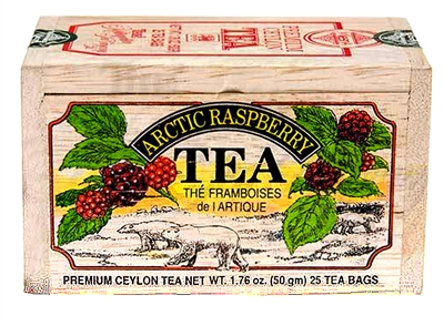 Arctic Raspberry Black Tea in a Gift Wood Box