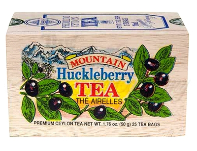 Huckleberry Black Tea in a Gift Wood Box