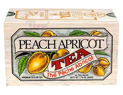 Peach Apricot Tea in a Gift Wood Box