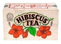 Hibiscus Tea in a Gift Wood Box