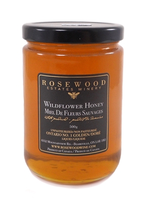 Raw Niagara Wildflower Honey from Rosewood Estates Winery, 500g