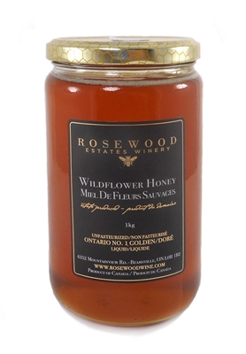 Raw Niagara Wildflower Honey from Rosewood Estates Winery, 1 kg
