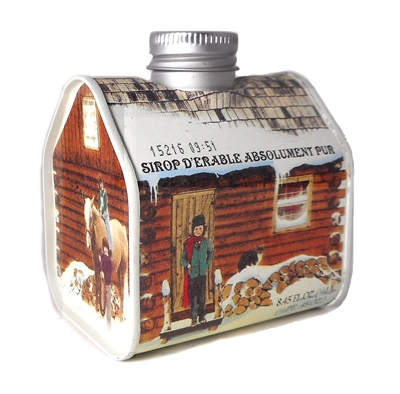 SUGAR HOUSE TIN 250 ml, maple syrup Ontario