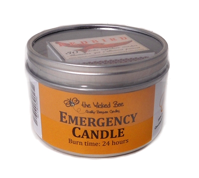 EMERGENCY TIN CANDLE Beeswax