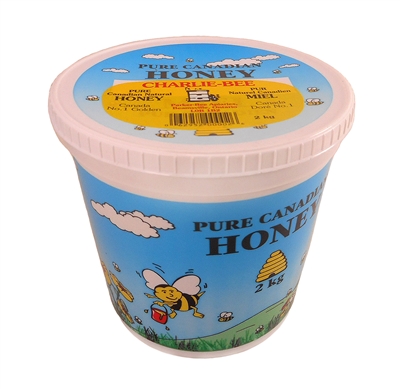 Creamed White Honey 2 kg Canada Charlie Bee