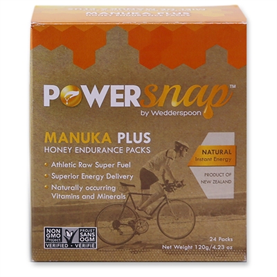 Individual Manuka & Beechwood honey endurance packs, 24/box