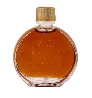 50 ml Decorative "Medallion" round glass bottle