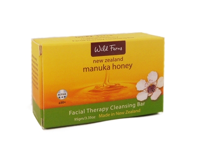 Wild Ferns Wild Ferns Manuka Honey Cleansing Bar, The Honey Bee Store Canada, Ontario