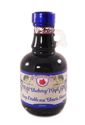 WILD BLUEBERRY MAPLE SYRUP, 250ml