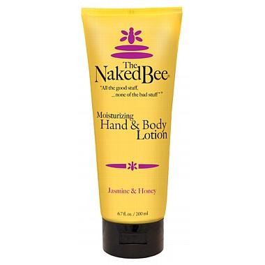 The Naked Bee Jasmine & Honey Moisturizing Body Lotion 6.7 oz/200 ml tube