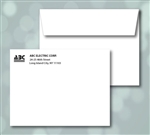 A-6 Announcement Envelopes, 1 color print (Black), Item # 50060P