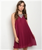 Wine Tunic Dress