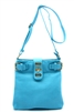 Light Blue Messenger Bag