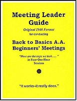 Back to Basics Meeting Leader Guide (Original Format)