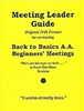 Back to Basics Meeting Leader Guide (Original Format)