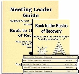 Back to the Basics of Recovery Meeting Leader Guide and 20 Back to the Basics of Recovery Books