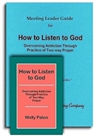 How to Listen to God Meeting Leader Guide + 1 Book