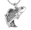 Fancy Fish Cremation Pendant (Chain Sold Separately)