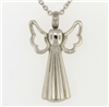 Tall Angel Cremation Pendant (Chain Sold Separately)