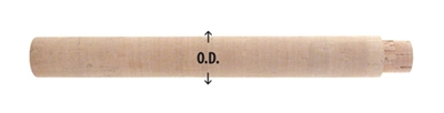 STR12-375 Cork Straight Grip