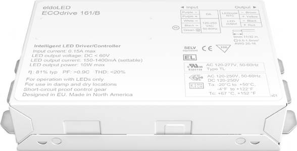 ECOdrive 161 B - eldoLEDLED Driver Terminal Connection LED Lighting