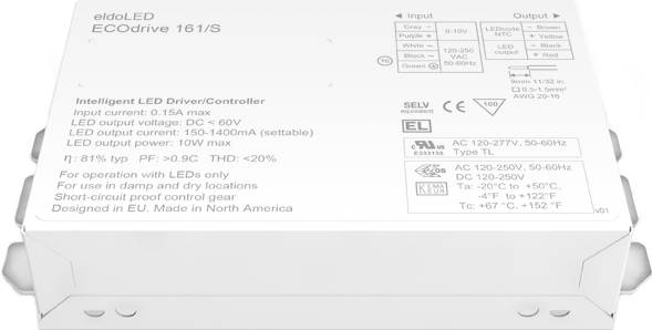 ECOdrive 161 S - eldoLEDLED Driver Terminal Connection LED Lighting