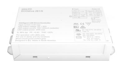 eldoLED ECOdrive 261/S Constant Current LED Driver, 20W, 0-10V