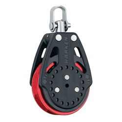 57 mm Ratchamatic Block, Swivel, Red Sheave