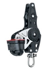 Harken 2658 40mm Fiddle Block w Swivel, Becket and Cam