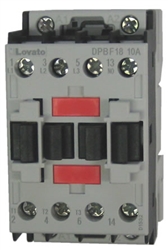 Lovato DPBF1810A 3 pole 18 AMP Definite Purpose Contactor