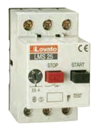 Lovato LMS251V6T Manual Motor Starter