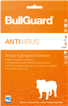 BullGuard Antivirus 2018 Activation Card 1 Year / 1 PC English/French  -WIN -Commercial -BOX