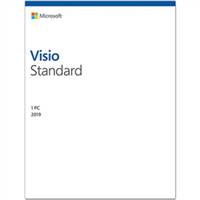 Microsoft Visio 2019 Standard - 1 PC -Commercial -WIN -Box