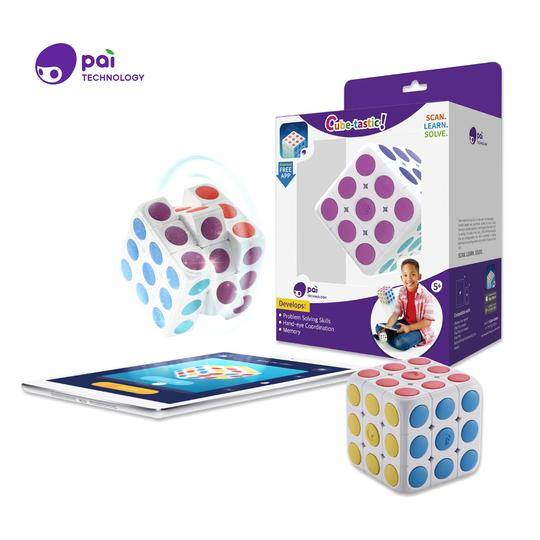 Cube Tasitc Puzzle Cube w App -Commercial -BOX