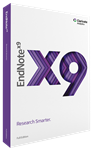 Clarivate Analytics EndNote X9 CD  -MAC/WIN -Commercial -BOX