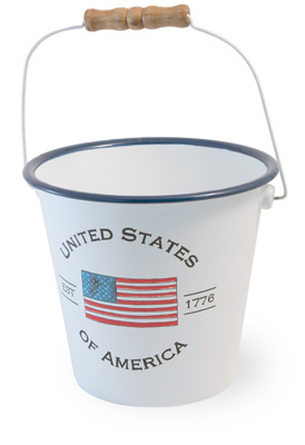 Americana USA Handle Pail