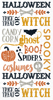 Rosanne Beck Halloween Words Guest Towels