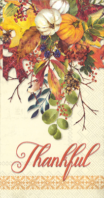 Fall Gathering Guest Towel