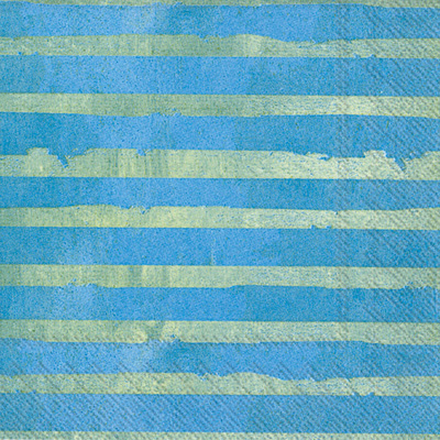 Sunday Lakeside Stripe Cocktail Napkins