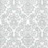 Palais White Silver Cocktail Napkins