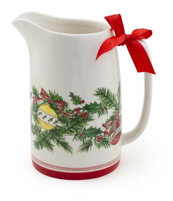 Christmas Bells Pitcher