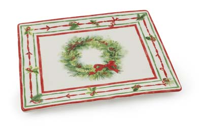 Peace Tree Rectangular Platter