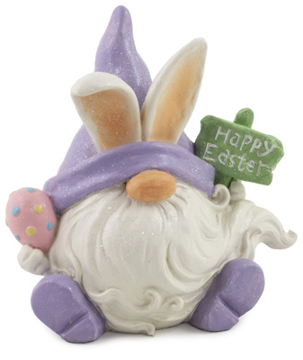 Payson Purple Easter Gnome
