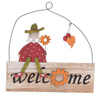 Nutz Scarecrow Welcome Sign